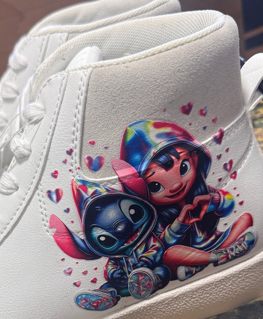 Tenis Personalizado con Diseño Animado - Lilo y Stitch